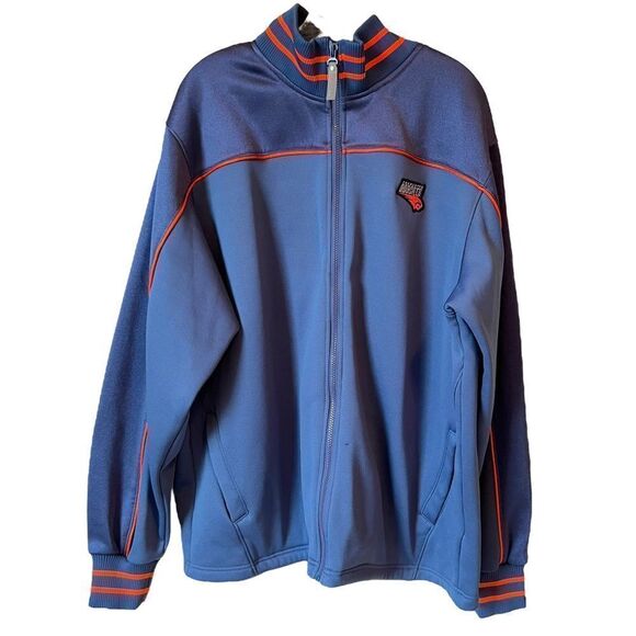 VINTAGE Majestic NBA Exclusive Collection Charlotte Bobcats Full Zip Jacket - Picture 1 of 12